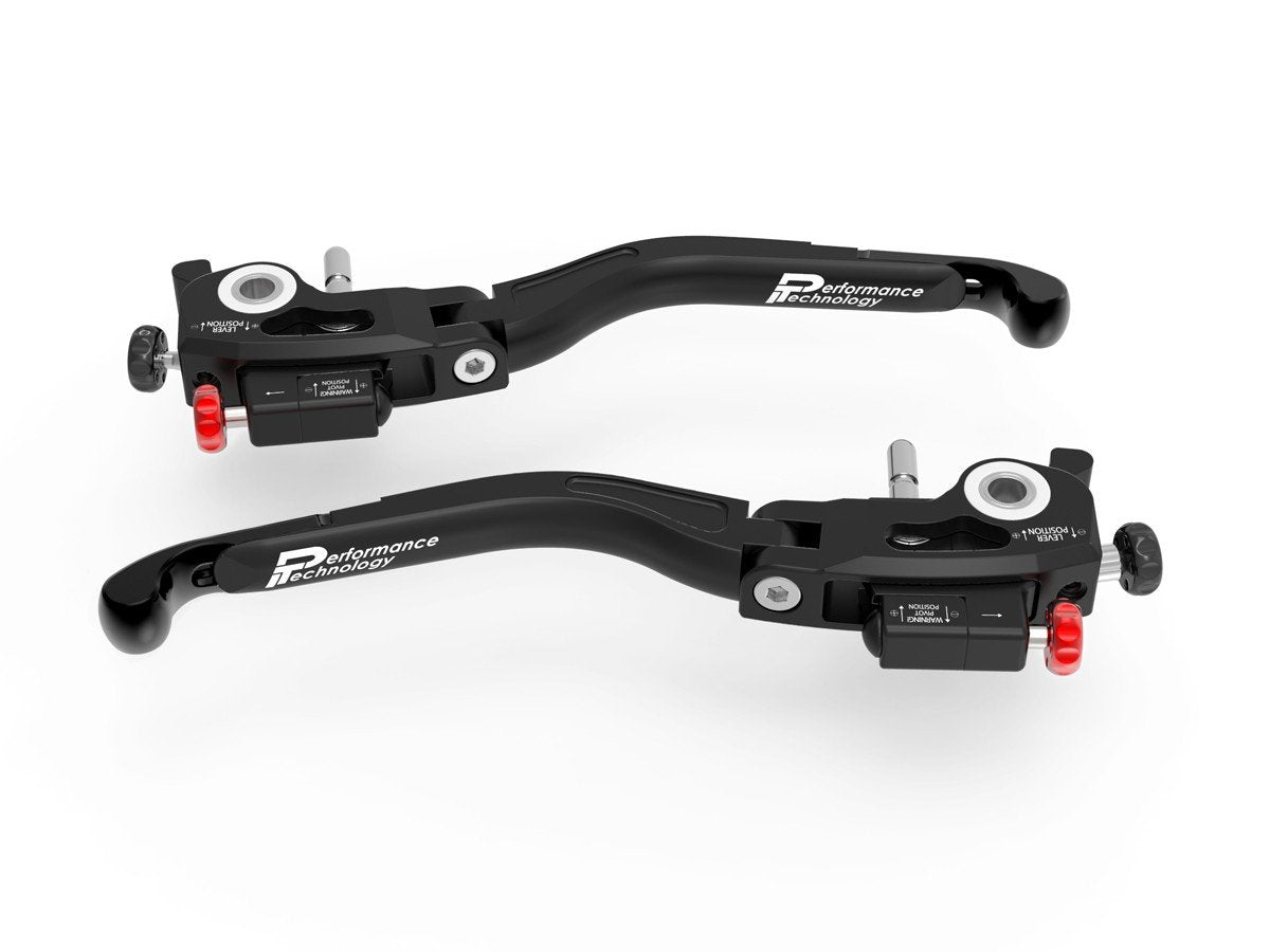 L01 - PERFORMANCE TECHNOLOGY Ducati Handlebar Levers "Ultimate" (double adjustable) – Accessories in the Motoraider Motorcycle Aftermarket Accessories and Parts Online Shop