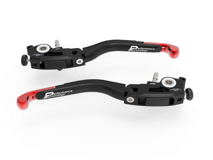L26 - PERFORMANCE TECHNOLOGY Ducati Diavel V4 / Multistrada V4 (2021+) Handlebar Levers "Evo" (adjustable) – Accessories in the Motoraider Motorcycle Aftermarket Accessories and Parts Online Shop