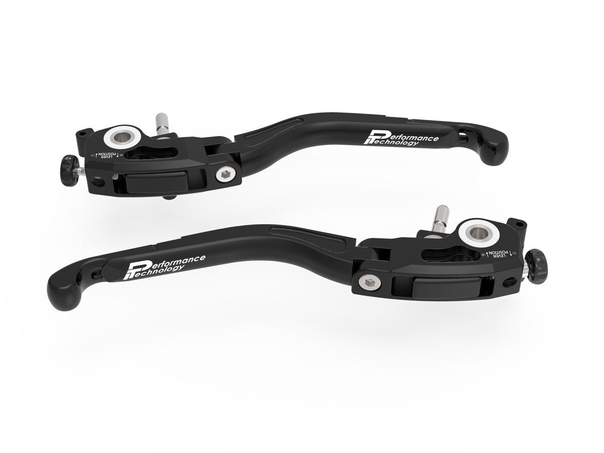 L02 - PERFORMANCE TECHNOLOGY Ducati Handlebar Levers "Evo" (adjustable) – Accessories in the Motoraider Motorcycle Aftermarket Accessories and Parts Online Shop
