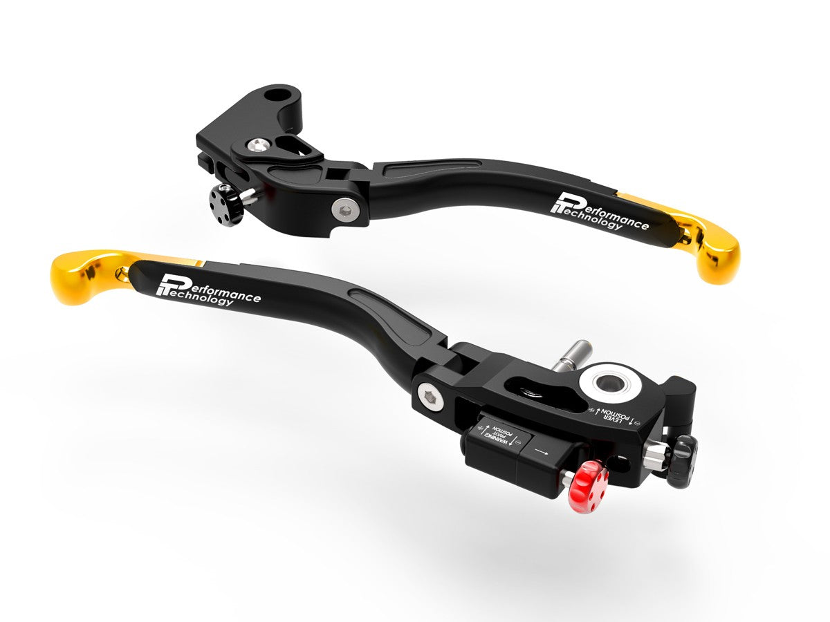 L11 - PERFORMANCE TECHNOLOGY Yamaha YZF-R1 / YZF-R6 Handlebar Levers "Ultimate" (double adjustable) – Accessories in the Motoraider Motorcycle Aftermarket Accessories and Parts Online Shop