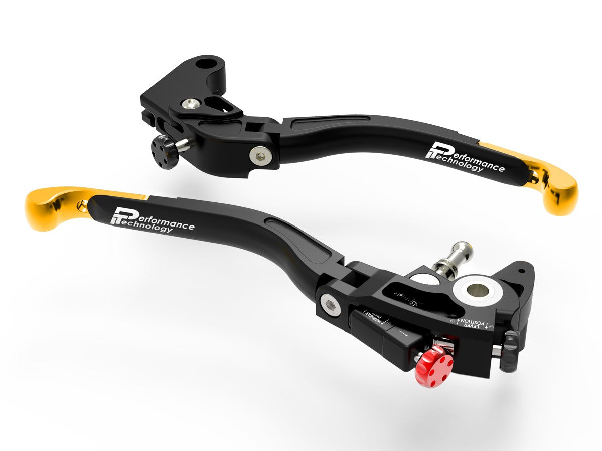 L13 - PERFORMANCE TECHNOLOGY Yamaha YZF-R1 / YZF-R6 Handlebar Levers "Ultimate" (double adjustable) – Accessories in the Motoraider Motorcycle Aftermarket Accessories and Parts Online Shop