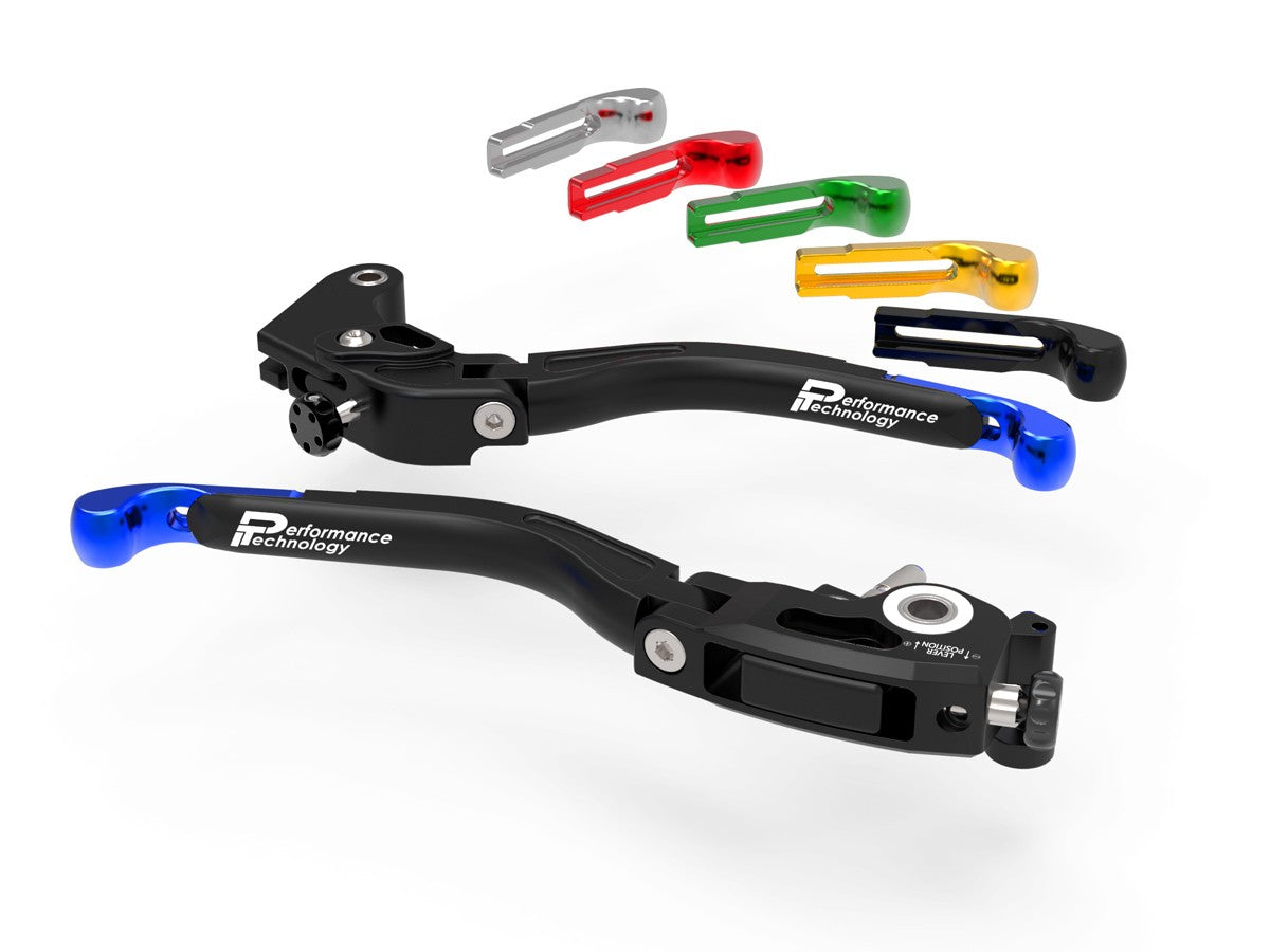 L14 - PERFORMANCE TECHNOLOGY Yamaha YZF-R1 / YZF-R6 Handlebar Levers "Evo" – Accessories in the Motoraider Motorcycle Aftermarket Accessories and Parts Online Shop