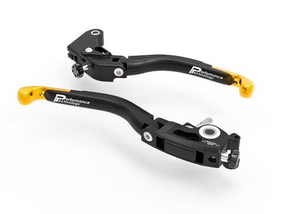 L14 - PERFORMANCE TECHNOLOGY Yamaha YZF-R1 / YZF-R6 Handlebar Levers "Evo" – Accessories in the Motoraider Motorcycle Aftermarket Accessories and Parts Online Shop