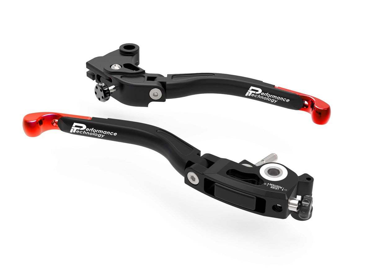 L16 - PERFORMANCE TECHNOLOGY Kawasaki ZX-10R (16/20) Handlebar Levers Set "Evo" – Accessories in the Motoraider Motorcycle Aftermarket Accessories and Parts Online Shop