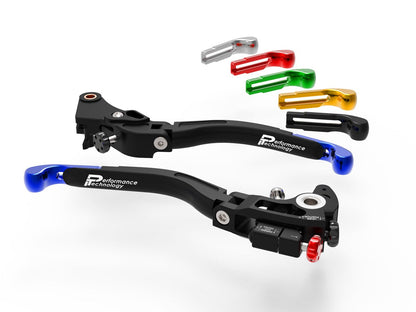 L17 - PERFORMANCE TECHNOLOGY BMW M1000RR / S1000RR Handlebar Levers Set "Ultimate" (double adjustable) – Accessories in the Motoraider Motorcycle Aftermarket Accessories and Parts Online Shop