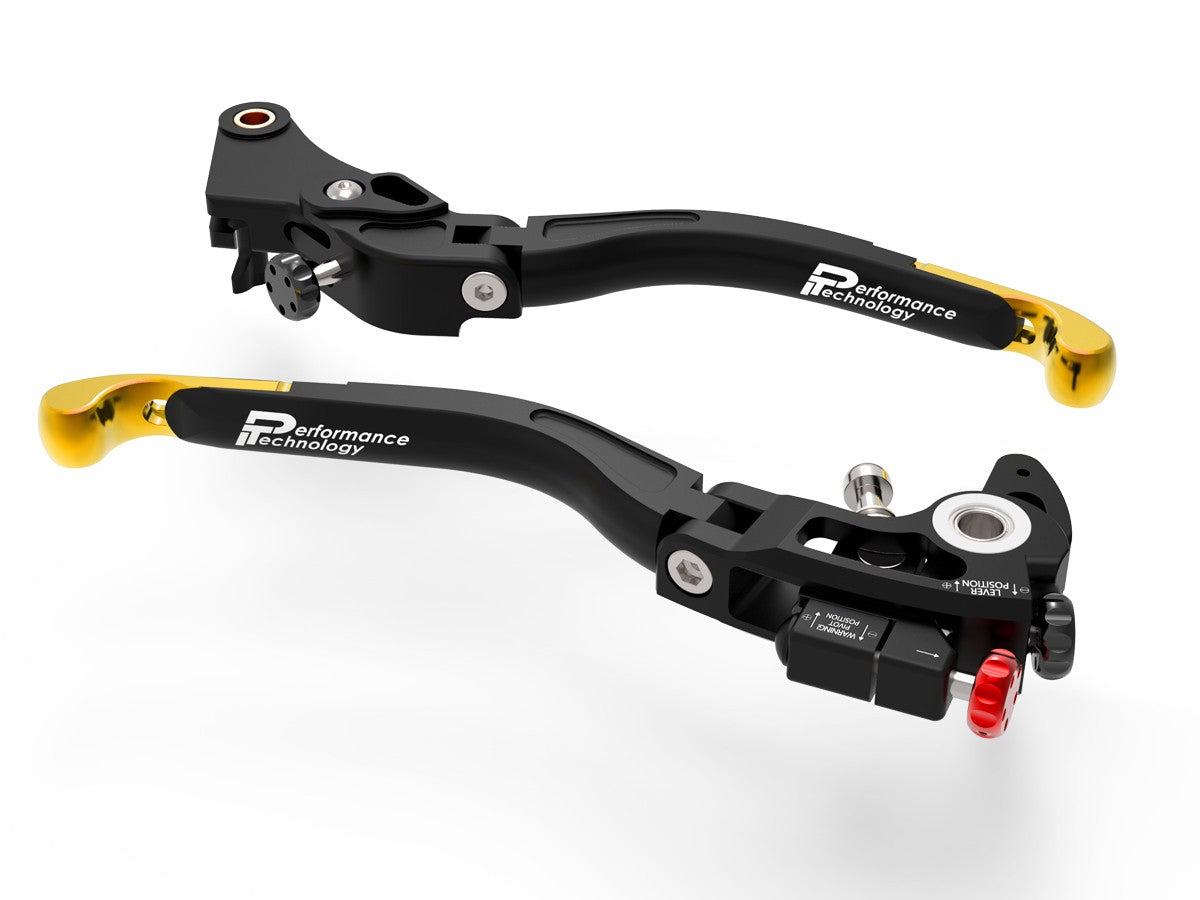L17 - PERFORMANCE TECHNOLOGY BMW M1000RR / S1000RR Handlebar Levers Set "Ultimate" (double adjustable) – Accessories in the Motoraider Motorcycle Aftermarket Accessories and Parts Online Shop