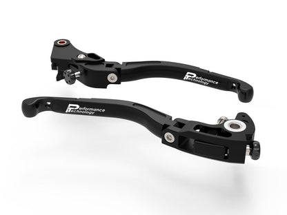 L18 - PERFORMANCE TECHNOLOGY BMW M1000RR / S1000RR Handlebar Levers Set "Evo" – Accessories in the Motoraider Motorcycle Aftermarket Accessories and Parts Online Shop