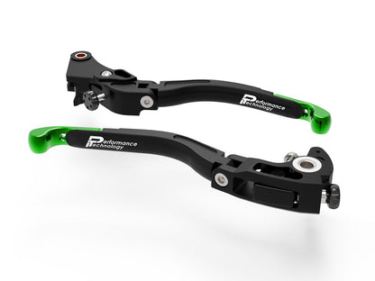 L18 - PERFORMANCE TECHNOLOGY BMW M1000RR / S1000RR Handlebar Levers Set "Evo" – Accessories in the Motoraider Motorcycle Aftermarket Accessories and Parts Online Shop