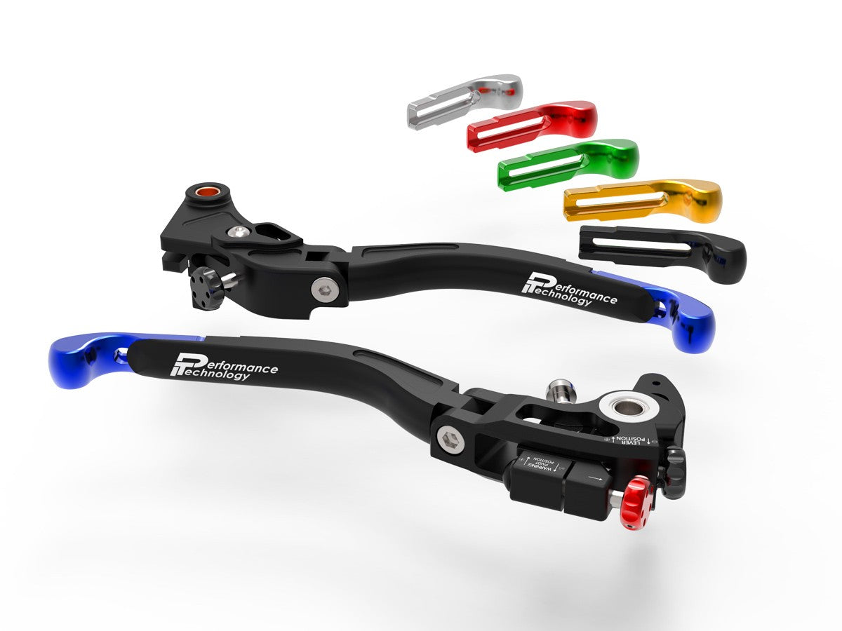 L19 - PERFORMANCE TECHNOLOGY BMW S1000RR / S1000R Handlebar Levers Set "Ultimate" (double adjustable) – Accessories in the Motoraider Motorcycle Aftermarket Accessories and Parts Online Shop