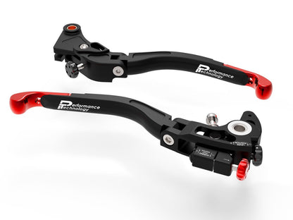 L19 - PERFORMANCE TECHNOLOGY BMW S1000RR / S1000R Handlebar Levers Set "Ultimate" (double adjustable) – Accessories in the Motoraider Motorcycle Aftermarket Accessories and Parts Online Shop