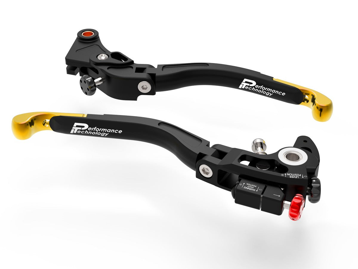 L19 - PERFORMANCE TECHNOLOGY BMW S1000RR / S1000R Handlebar Levers Set "Ultimate" (double adjustable) – Accessories in the Motoraider Motorcycle Aftermarket Accessories and Parts Online Shop