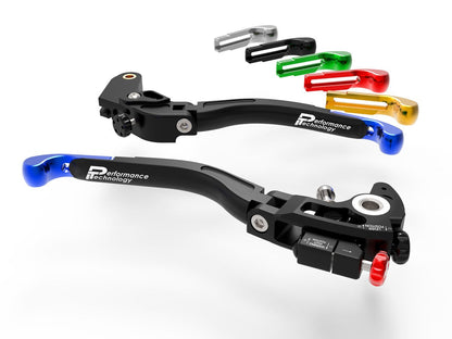 L23 - PERFORMANCE TECHNOLOGY Suzuki GSX / Katana Adj. Handlebar Levers "Ultimate" – Accessories in the Motoraider Motorcycle Aftermarket Accessories and Parts Online Shop