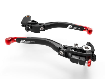L23 - PERFORMANCE TECHNOLOGY Suzuki GSX / Katana Adj. Handlebar Levers "Ultimate" – Accessories in the Motoraider Motorcycle Aftermarket Accessories and Parts Online Shop