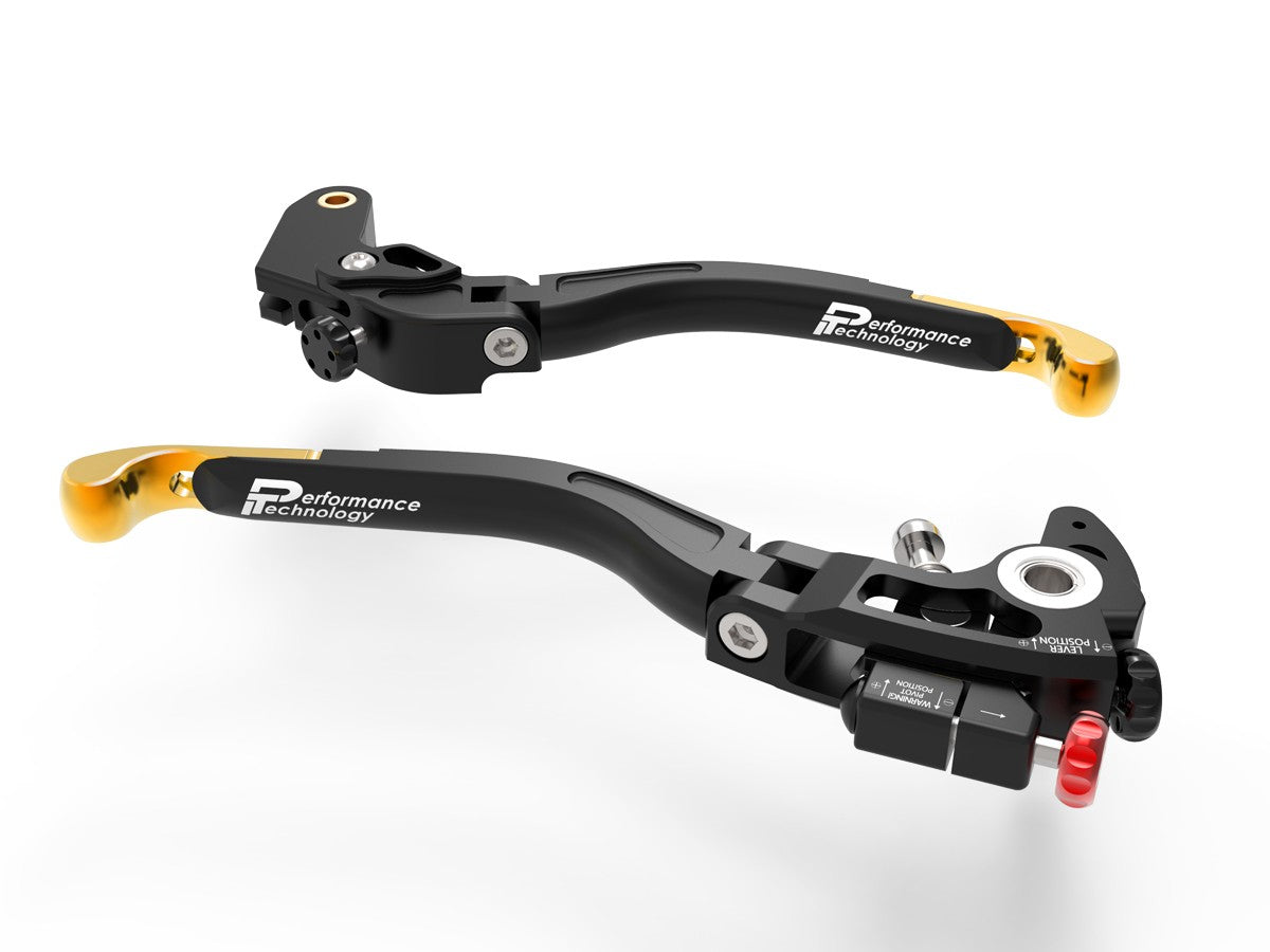 L23 - PERFORMANCE TECHNOLOGY Suzuki GSX / Katana Adj. Handlebar Levers "Ultimate" – Accessories in the Motoraider Motorcycle Aftermarket Accessories and Parts Online Shop
