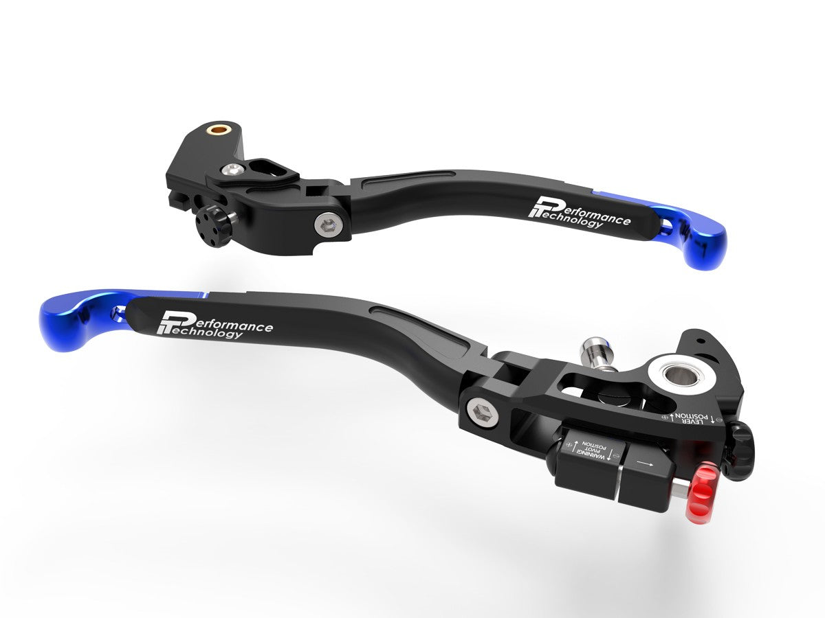 L23 - PERFORMANCE TECHNOLOGY Suzuki GSX / Katana Adj. Handlebar Levers "Ultimate" – Accessories in the Motoraider Motorcycle Aftermarket Accessories and Parts Online Shop