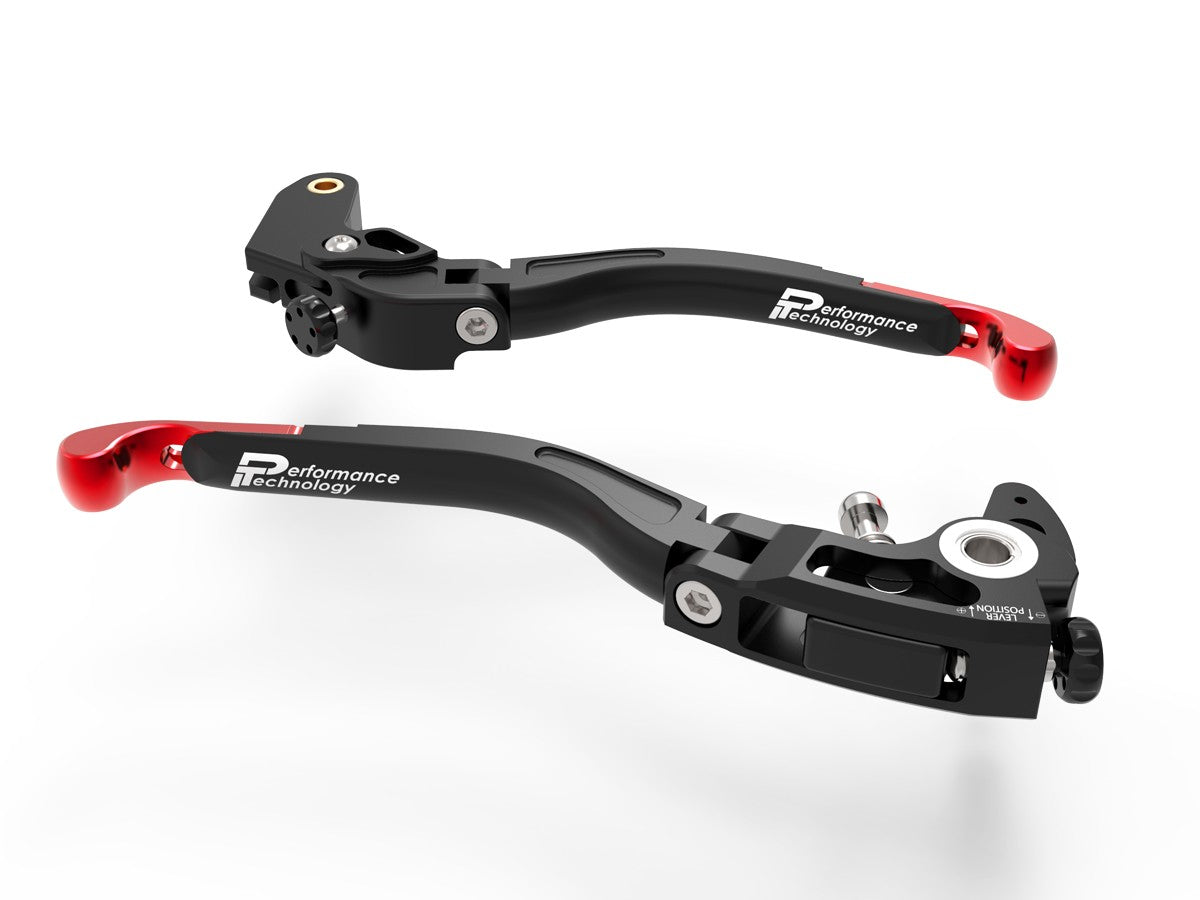 L24 - PERFORMANCE TECHNOLOGY Suzuki GSX / Katana Adj. Handlebar Levers "Evo" – Accessories in the Motoraider Motorcycle Aftermarket Accessories and Parts Online Shop
