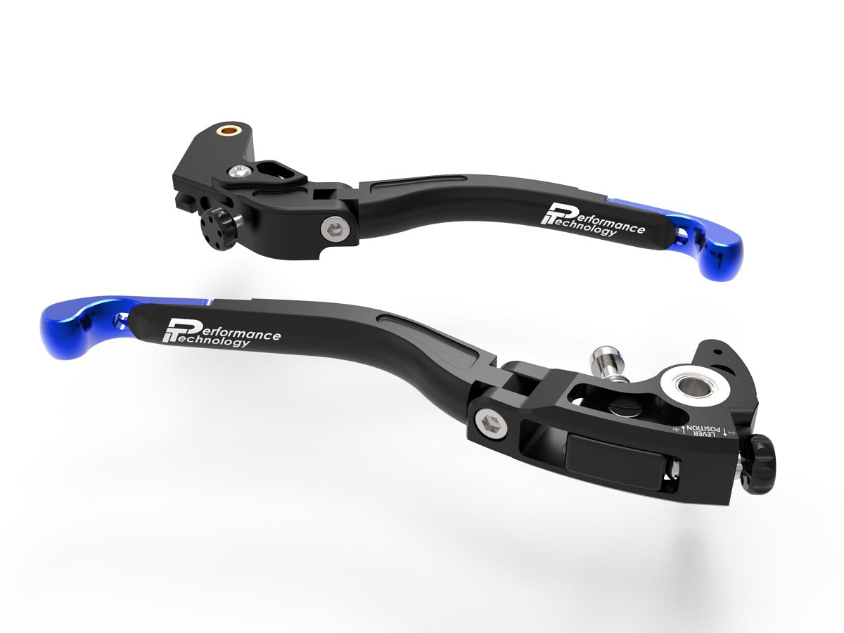 L24 - PERFORMANCE TECHNOLOGY Suzuki GSX / Katana Adj. Handlebar Levers "Evo" – Accessories in the Motoraider Motorcycle Aftermarket Accessories and Parts Online Shop