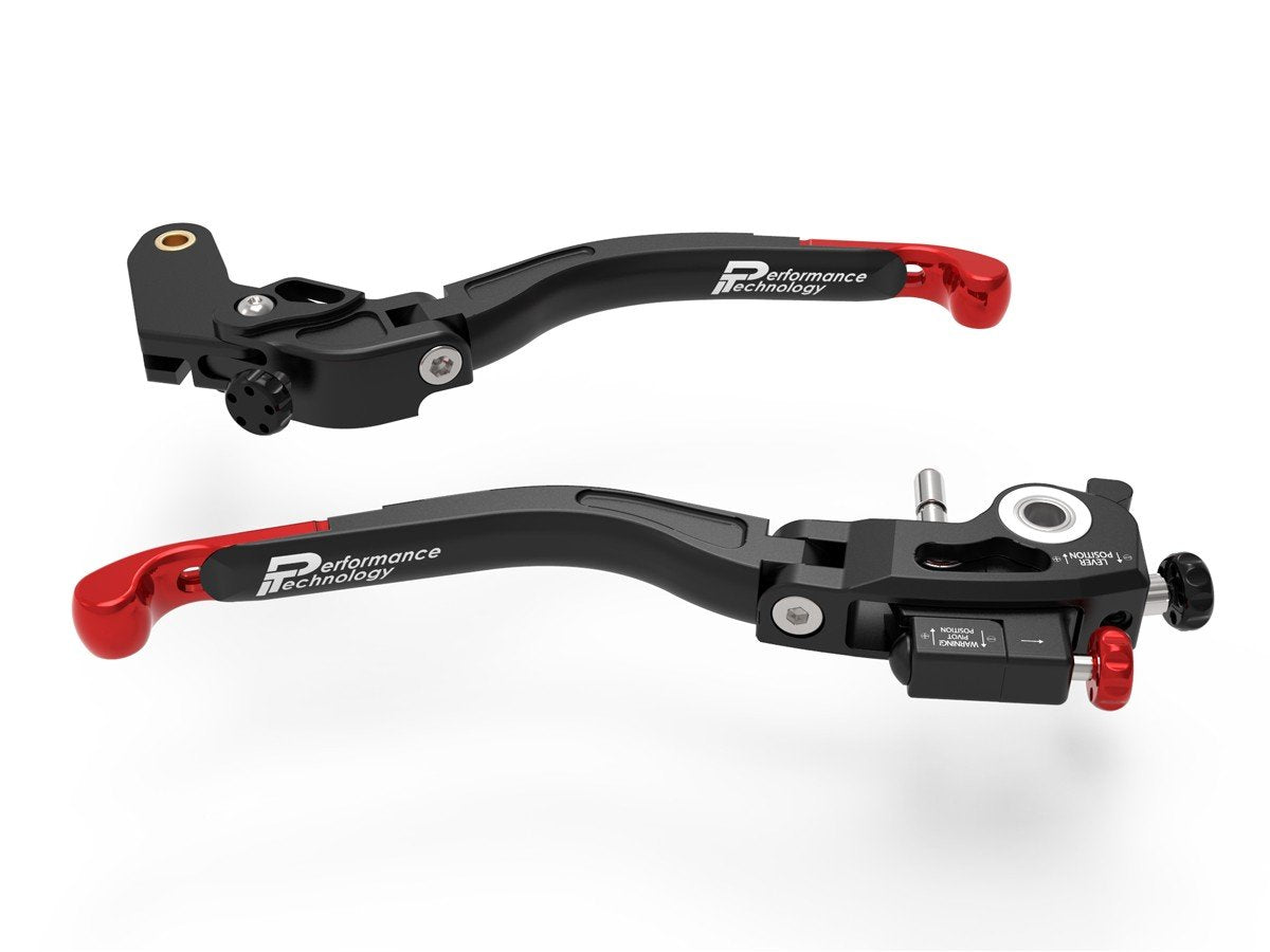 L27 - PERFORMANCE TECHNOLOGY Aprilia RS 660 / RSV4 / Tuono 660 / V4 (2020+) Handlebar Levers "Ultimate" (double adjustable) – Accessories in the Motoraider Motorcycle Aftermarket Accessories and Parts Online Shop
