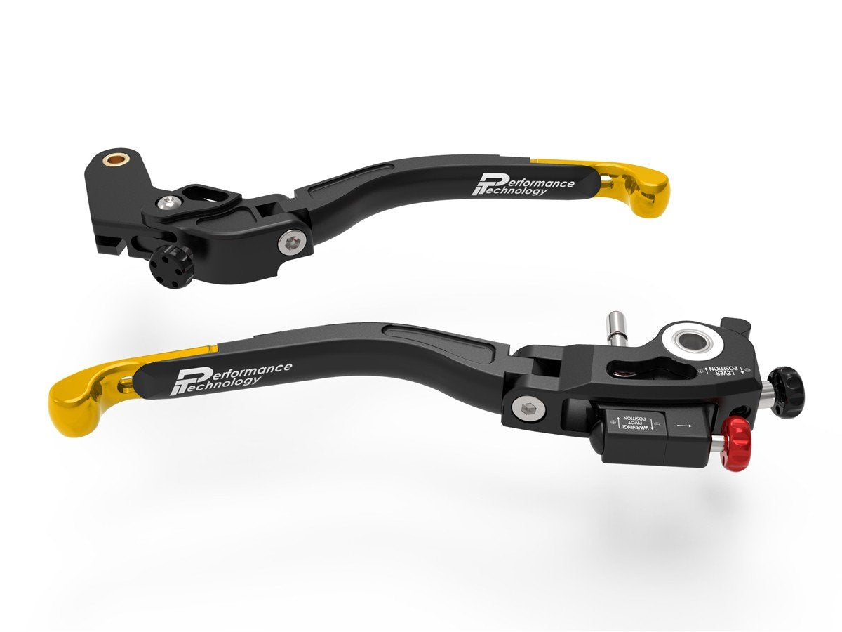 L27 - PERFORMANCE TECHNOLOGY Aprilia RS 660 / RSV4 / Tuono 660 / V4 (2020+) Handlebar Levers "Ultimate" (double adjustable) – Accessories in the Motoraider Motorcycle Aftermarket Accessories and Parts Online Shop