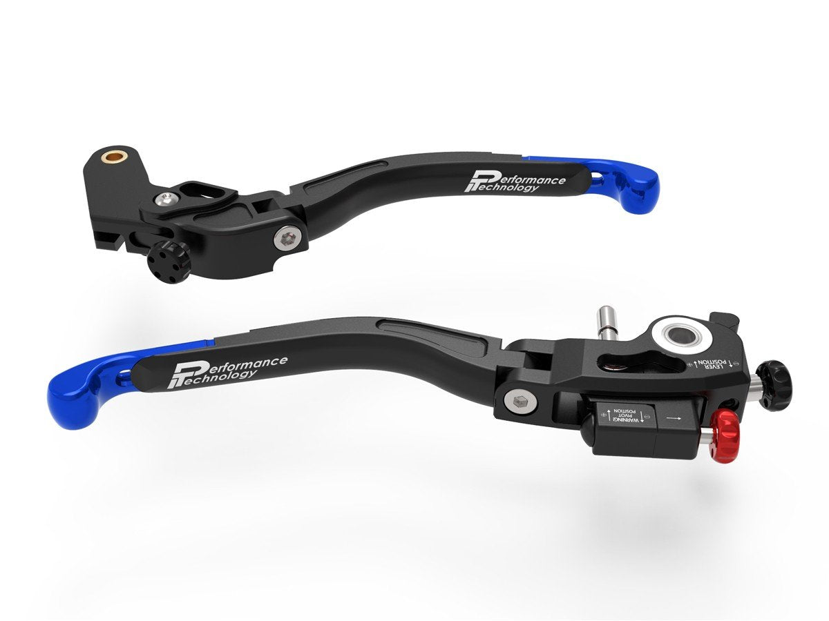 L27 - PERFORMANCE TECHNOLOGY Aprilia RS 660 / RSV4 / Tuono 660 / V4 (2020+) Handlebar Levers "Ultimate" (double adjustable) – Accessories in the Motoraider Motorcycle Aftermarket Accessories and Parts Online Shop