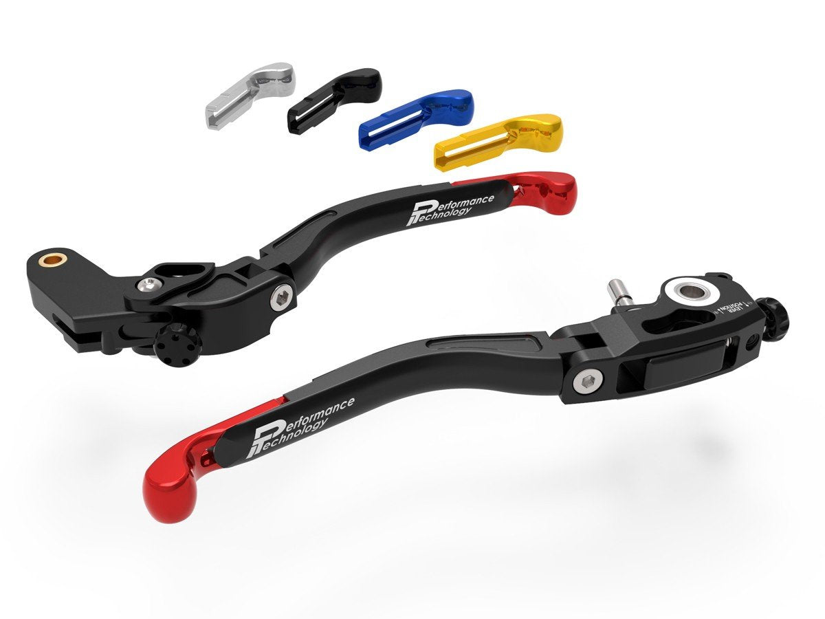 L28 - PERFORMANCE TECHNOLOGY Aprilia RS 660 / RSV4 / Tuono 660 / V4 (2020+) Adjustable Handlebar Levers "Evo" – Accessories in the Motoraider Motorcycle Aftermarket Accessories and Parts Online Shop