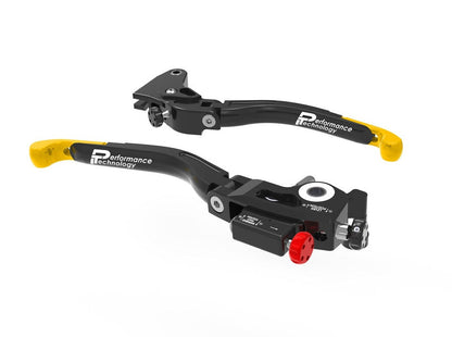 L35 - DBK Triumph Handlebar Levers "Ultimate" (double adjustment) – Accessories in the Motoraider Motorcycle Aftermarket Accessories and Parts Online Shop
