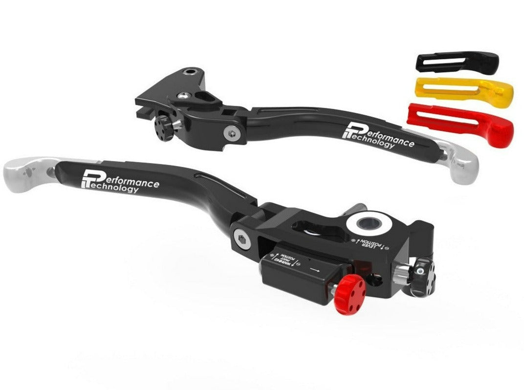 L35 - DBK Triumph Handlebar Levers "Ultimate" (double adjustment) – Accessories in the Motoraider Motorcycle Aftermarket Accessories and Parts Online Shop