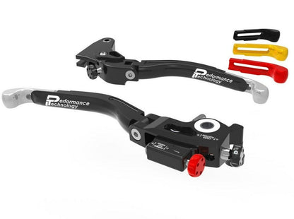 L35 - DBK Triumph Handlebar Levers "Ultimate" (double adjustment) – Accessories in the Motoraider Motorcycle Aftermarket Accessories and Parts Online Shop