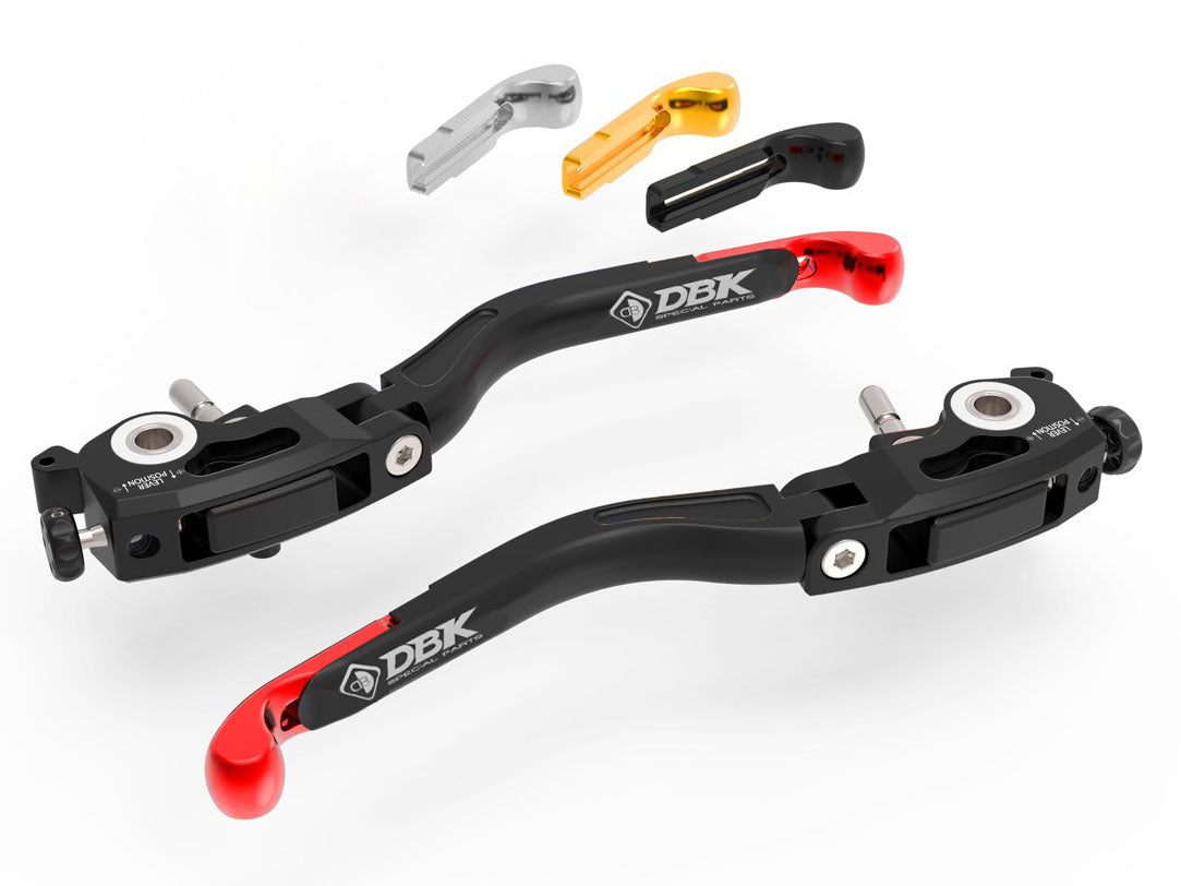 L37 - DBK Moto Guzzi V100 Mandello (2022+) / KTM Superduke 1390 (2024+) Adjustable Handlebar Levers – Accessories in the Motoraider Motorcycle Aftermarket Accessories and Parts Online Shop