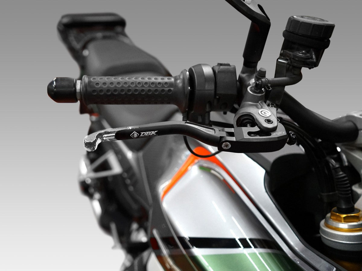 L37 - DBK Moto Guzzi V100 Mandello (2022+) / KTM Superduke 1390 (2024+) Adjustable Handlebar Levers – Accessories in the Motoraider Motorcycle Aftermarket Accessories and Parts Online Shop
