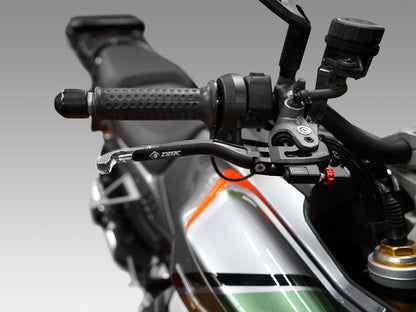 L38 - DBK Moto Guzzi V100 Mandello (2022+) / KTM Superduke 1390 (2024+) Double Adjusable Handlebar Levers "Ultimate" – Accessories in the Motoraider Motorcycle Aftermarket Accessories and Parts Online Shop