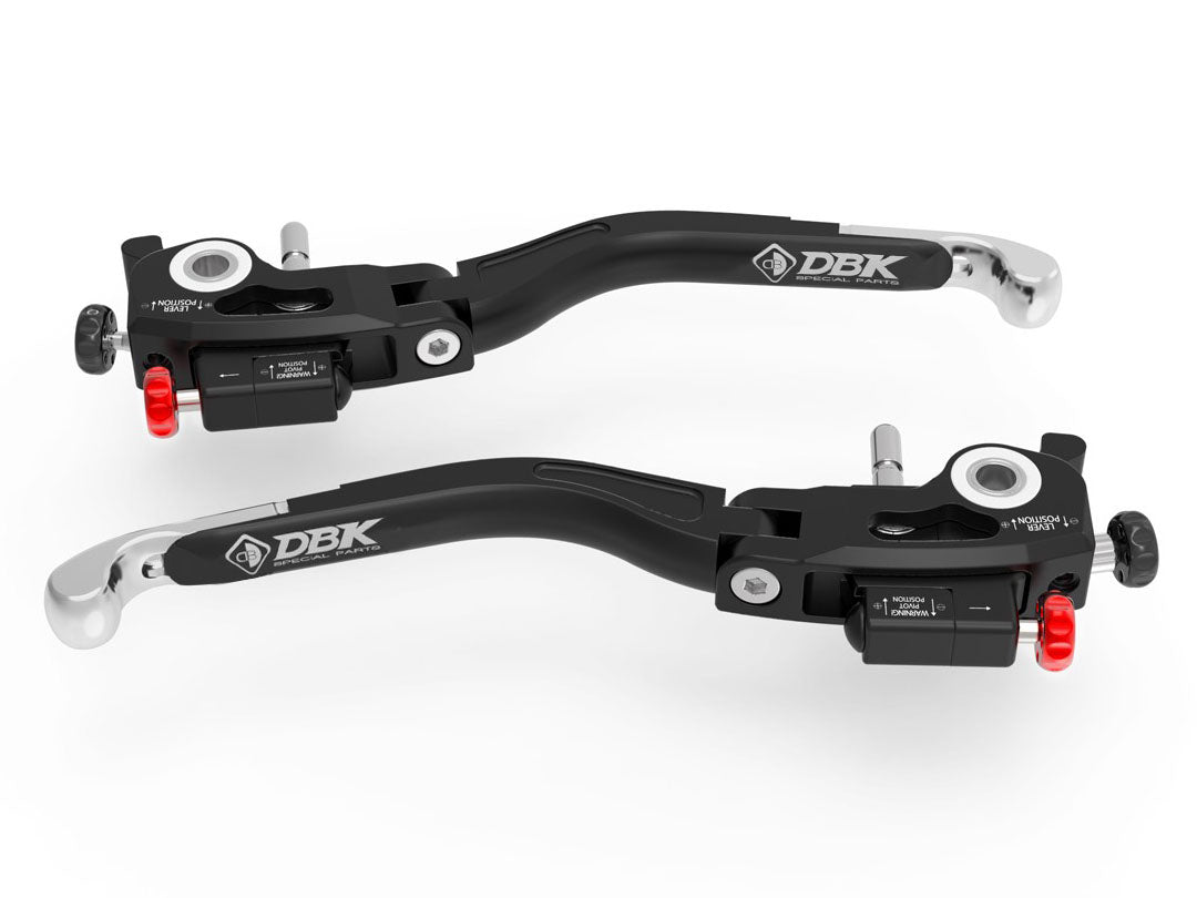 L38 - DBK Moto Guzzi V100 Mandello (2022+) / KTM Superduke 1390 (2024+) Double Adjusable Handlebar Levers "Ultimate" – Accessories in the Motoraider Motorcycle Aftermarket Accessories and Parts Online Shop