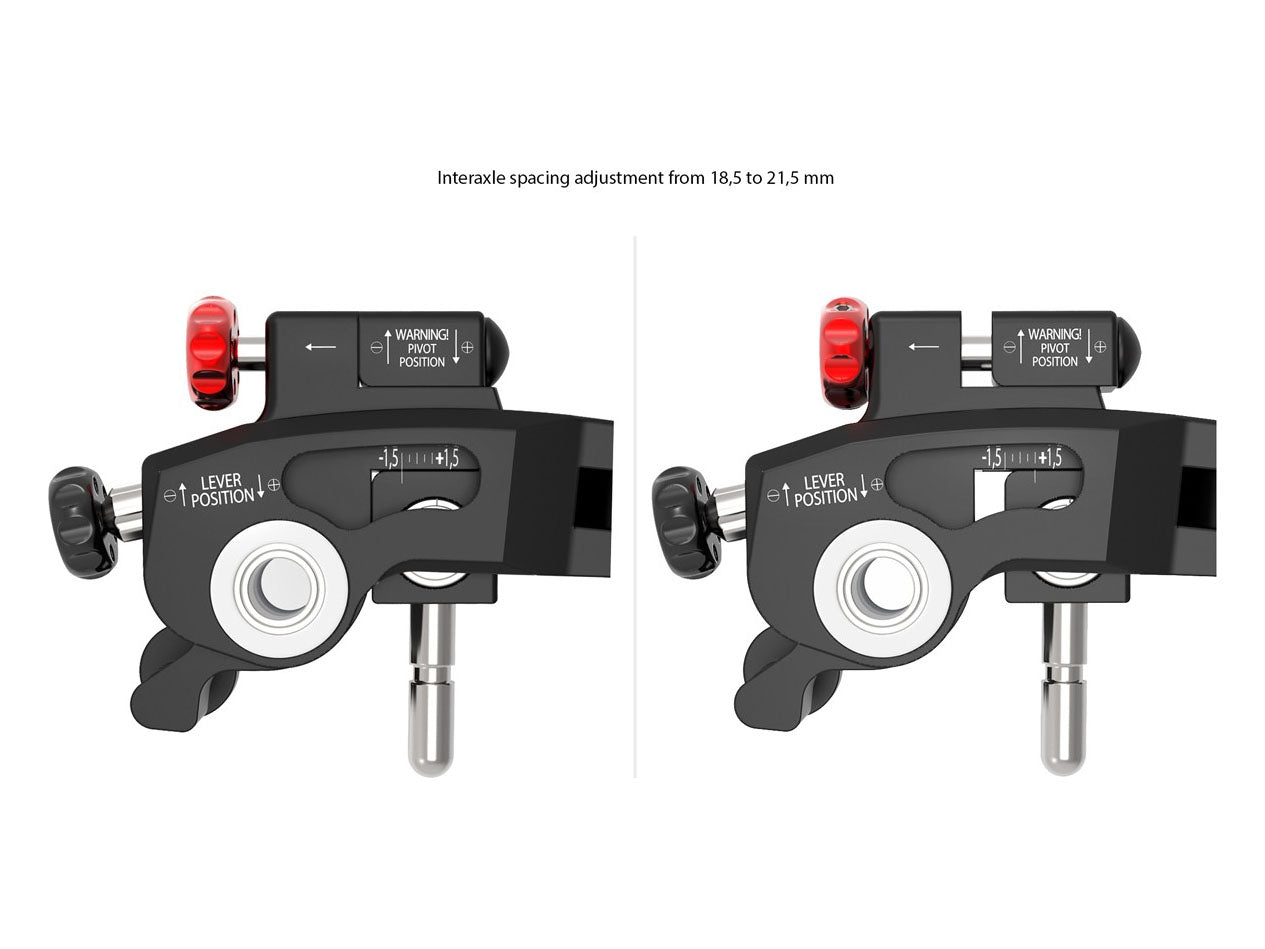 L38 - DBK Moto Guzzi V100 Mandello (2022+) / KTM Superduke 1390 (2024+) Double Adjusable Handlebar Levers "Ultimate" – Accessories in the Motoraider Motorcycle Aftermarket Accessories and Parts Online Shop