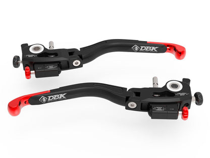 L38 - DBK Moto Guzzi V100 Mandello (2022+) / KTM Superduke 1390 (2024+) Double Adjusable Handlebar Levers "Ultimate" – Accessories in the Motoraider Motorcycle Aftermarket Accessories and Parts Online Shop