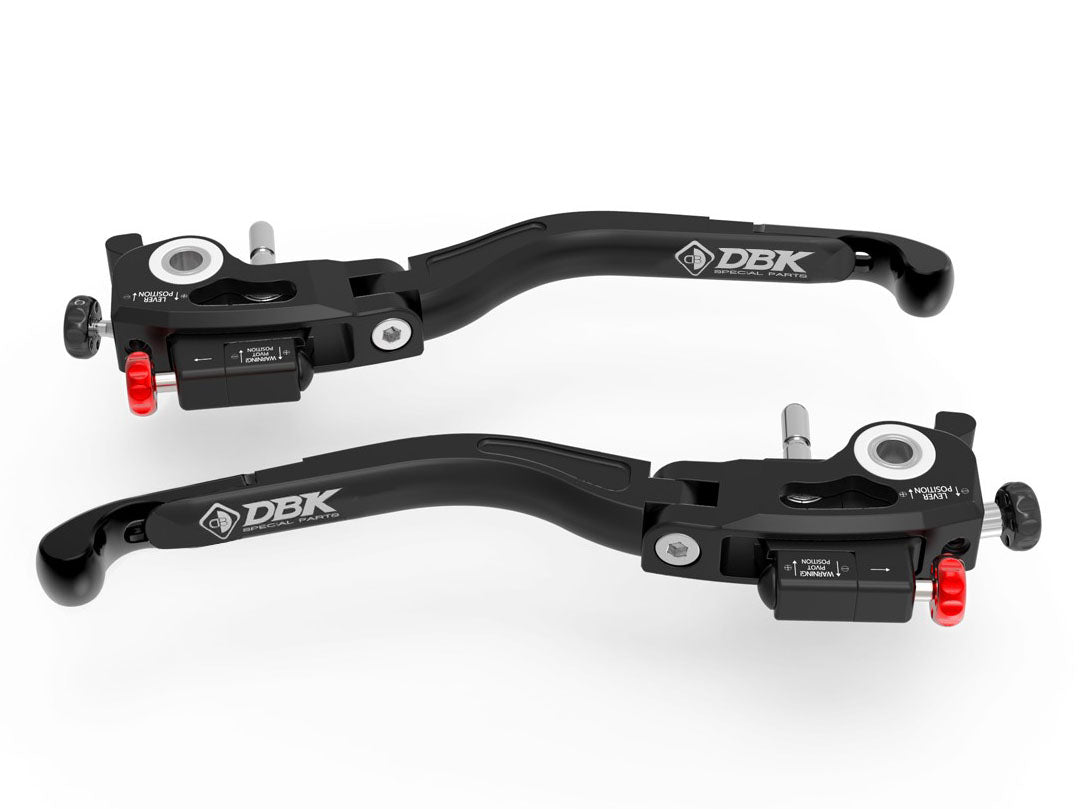 L38 - DBK Moto Guzzi V100 Mandello (2022+) / KTM Superduke 1390 (2024+) Double Adjusable Handlebar Levers "Ultimate" – Accessories in the Motoraider Motorcycle Aftermarket Accessories and Parts Online Shop