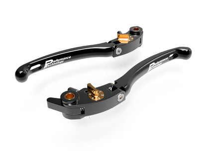 LE01 - PERFORMANCE TECHNOLOGY Ducati / Aprilia Handlebar Levers "Eco GP 1" (adjustable) – Accessories in the Motoraider Motorcycle Aftermarket Accessories and Parts Online Shop