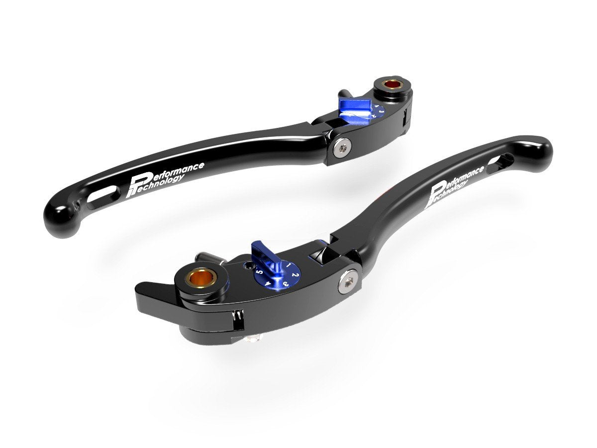 LE01 - PERFORMANCE TECHNOLOGY Ducati / Aprilia Handlebar Levers "Eco GP 1" (adjustable) – Accessories in the Motoraider Motorcycle Aftermarket Accessories and Parts Online Shop