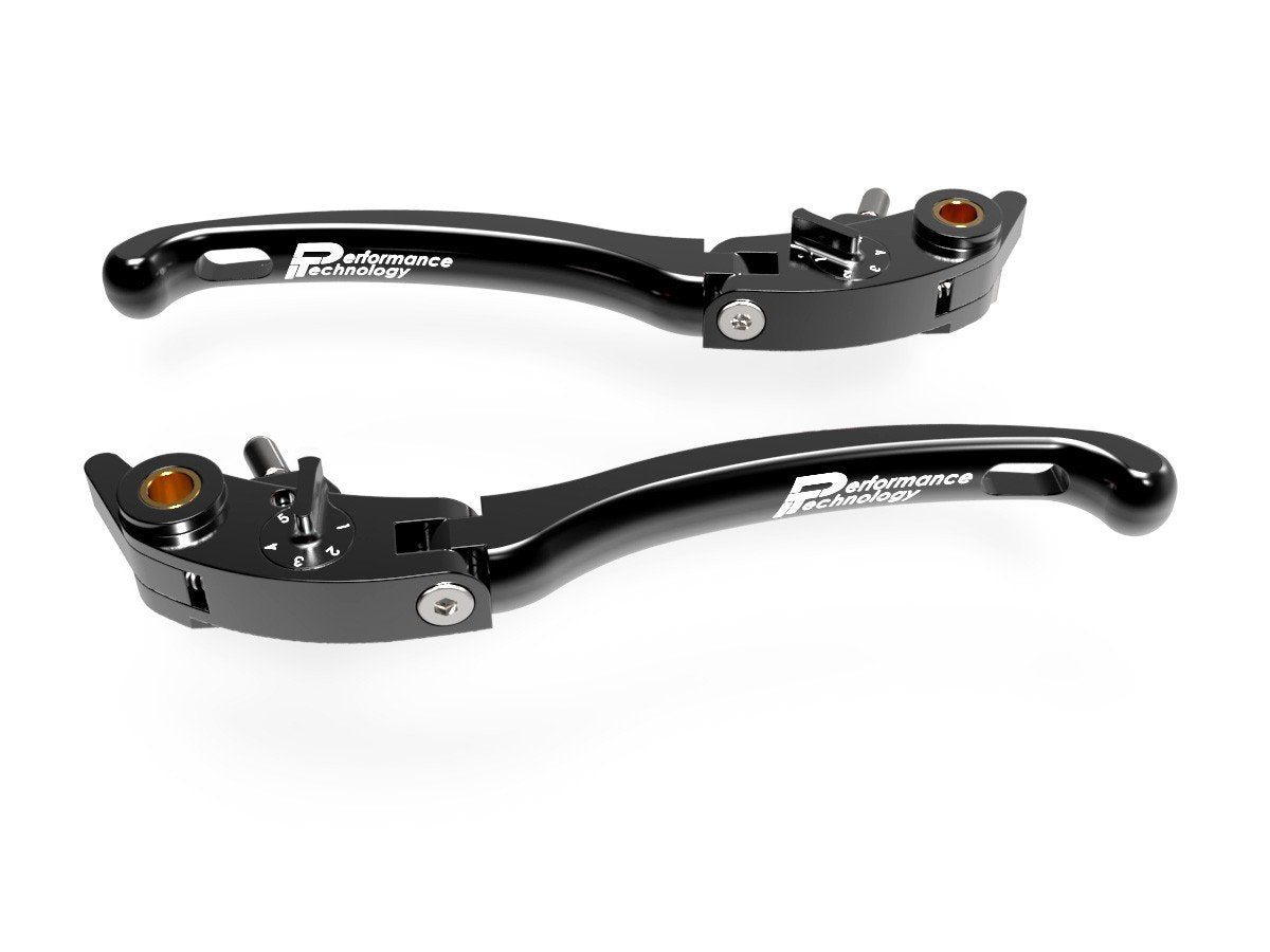 LE01 - PERFORMANCE TECHNOLOGY Ducati / Aprilia Handlebar Levers "Eco GP 1" (adjustable) – Accessories in the Motoraider Motorcycle Aftermarket Accessories and Parts Online Shop