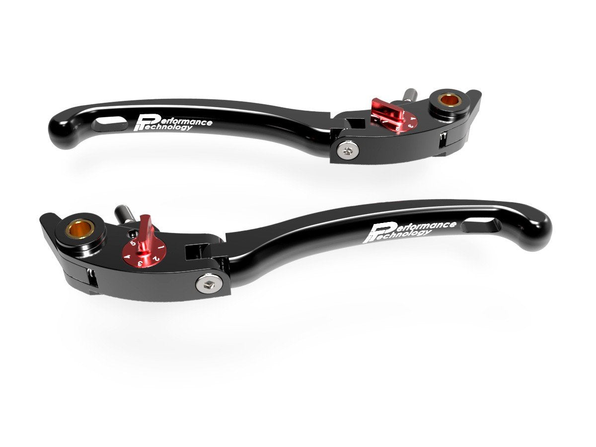 LE01 - PERFORMANCE TECHNOLOGY Ducati / Aprilia Handlebar Levers "Eco GP 1" (adjustable) – Accessories in the Motoraider Motorcycle Aftermarket Accessories and Parts Online Shop