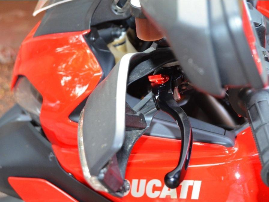 LE01 - PERFORMANCE TECHNOLOGY Ducati / Aprilia Handlebar Levers "Eco GP 1" (adjustable) – Accessories in the Motoraider Motorcycle Aftermarket Accessories and Parts Online Shop