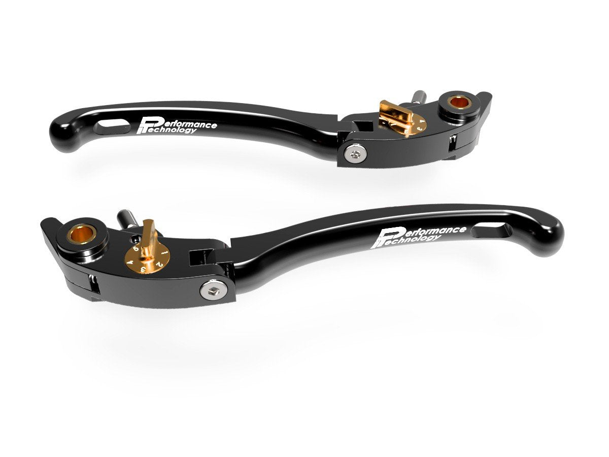 LE01 - PERFORMANCE TECHNOLOGY Ducati / Aprilia Handlebar Levers "Eco GP 1" (adjustable) – Accessories in the Motoraider Motorcycle Aftermarket Accessories and Parts Online Shop
