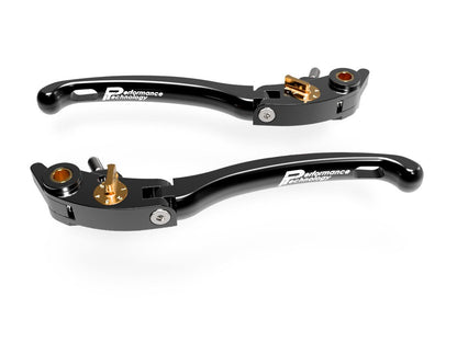 LE01 - PERFORMANCE TECHNOLOGY Ducati / Aprilia Handlebar Levers "Eco GP 1" (adjustable) – Accessories in the Motoraider Motorcycle Aftermarket Accessories and Parts Online Shop