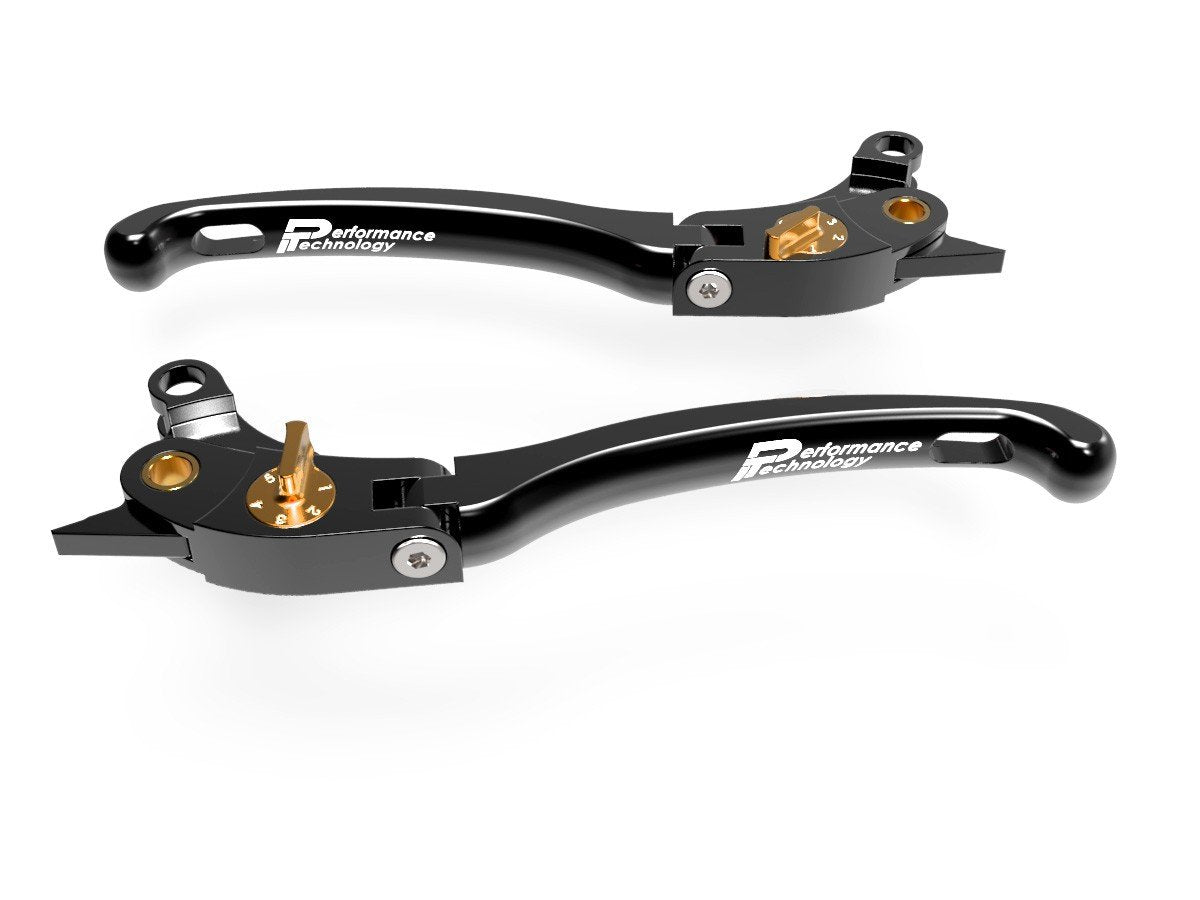 LE02 - PERFORMANCE TECHNOLOGY Ducati / Aprilia "Eco GP 1" Adjustable Handlebar Levers – Accessories in the Motoraider Motorcycle Aftermarket Accessories and Parts Online Shop