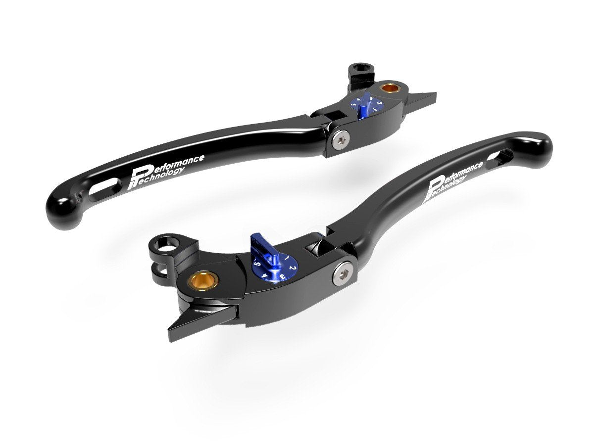 LE02 - PERFORMANCE TECHNOLOGY Ducati / Aprilia "Eco GP 1" Adjustable Handlebar Levers – Accessories in the Motoraider Motorcycle Aftermarket Accessories and Parts Online Shop