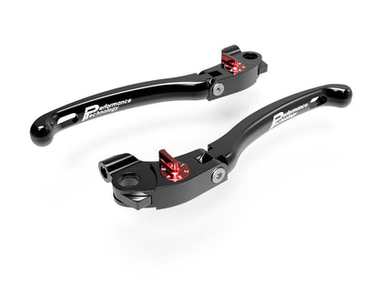 LE03 - PERFORMANCE TECHNOLOGY Ducati Adjustable Handlebar Levers "Eco GP 1" – Accessories in the Motoraider Motorcycle Aftermarket Accessories and Parts Online Shop
