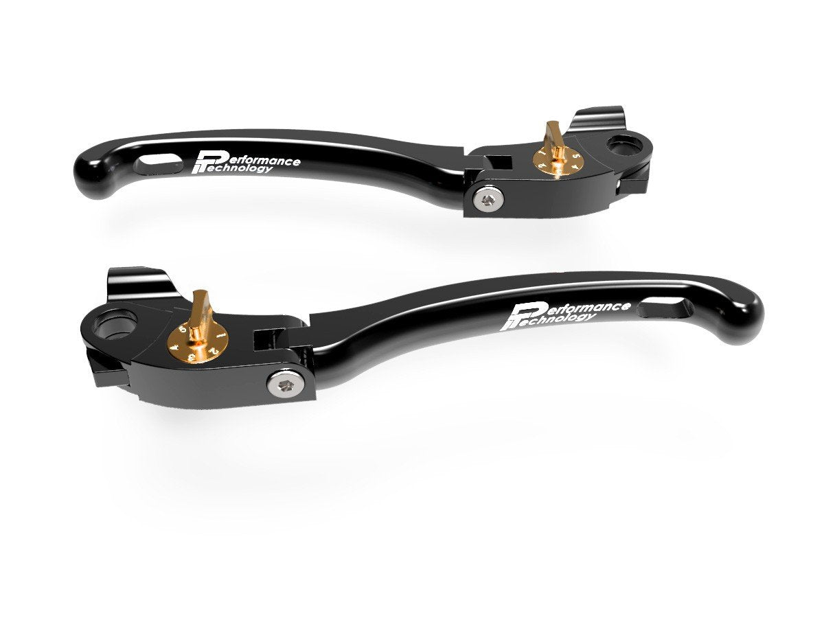 LE03 - PERFORMANCE TECHNOLOGY Ducati Adjustable Handlebar Levers "Eco GP 1" – Accessories in the Motoraider Motorcycle Aftermarket Accessories and Parts Online Shop