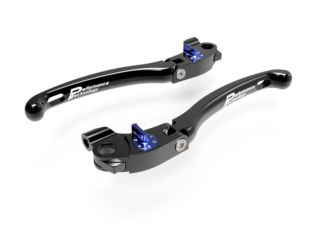 LE03 - PERFORMANCE TECHNOLOGY Ducati Adjustable Handlebar Levers "Eco GP 1" – Accessories in the Motoraider Motorcycle Aftermarket Accessories and Parts Online Shop