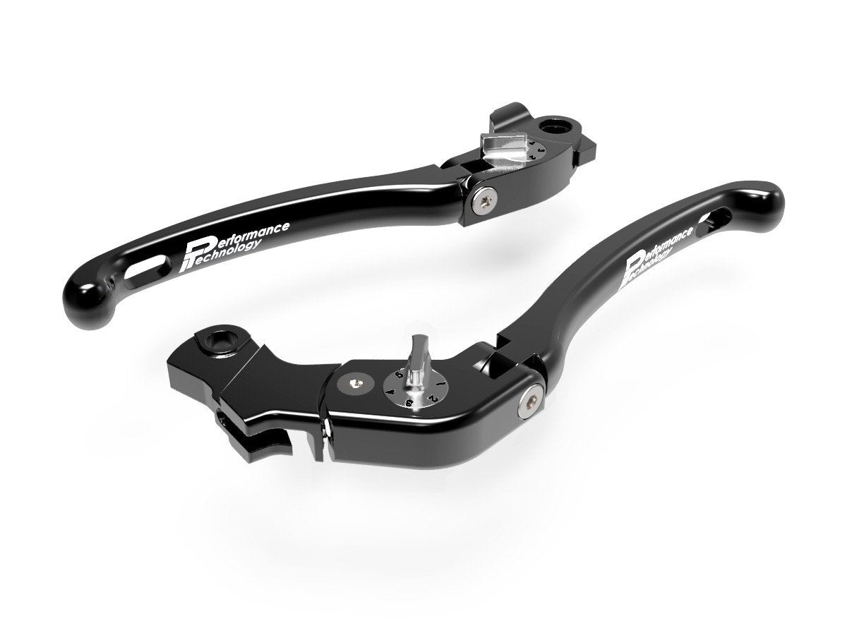 LE04 - PERFORMANCE TECHNOLOGY Ducati Adjustable Handlebar Levers "Eco GP 1" – Accessories in the Motoraider Motorcycle Aftermarket Accessories and Parts Online Shop