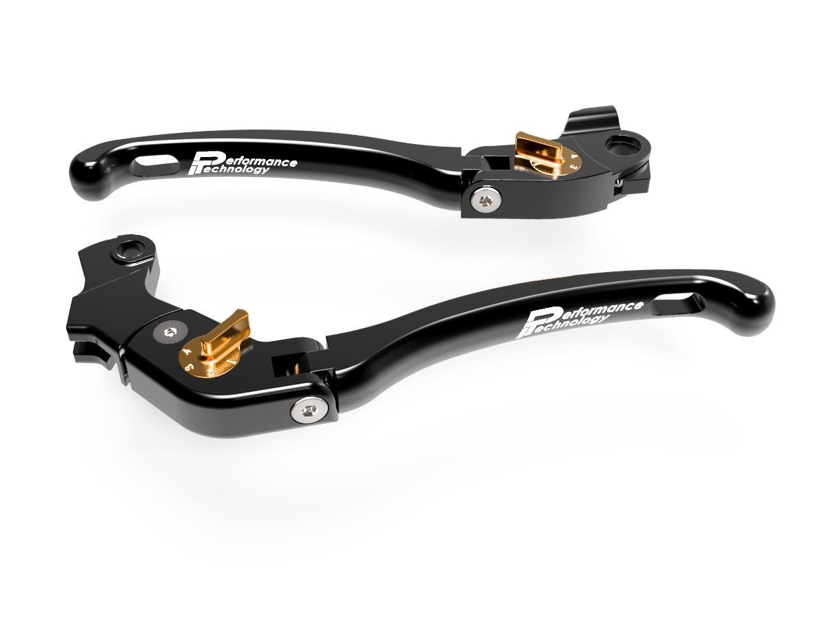 LE04 - PERFORMANCE TECHNOLOGY Ducati Adjustable Handlebar Levers "Eco GP 1" – Accessories in the Motoraider Motorcycle Aftermarket Accessories and Parts Online Shop