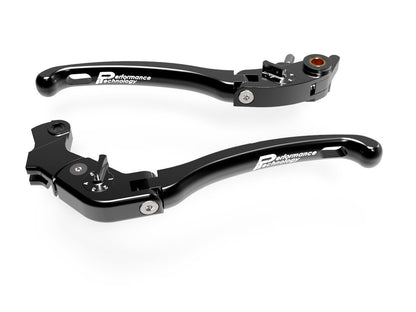 LE05 - PERFORMANCE TECHNOLOGY Ducati "Eco GP 1" Adjustable Handlebar Levers – Accessories in the Motoraider Motorcycle Aftermarket Accessories and Parts Online Shop